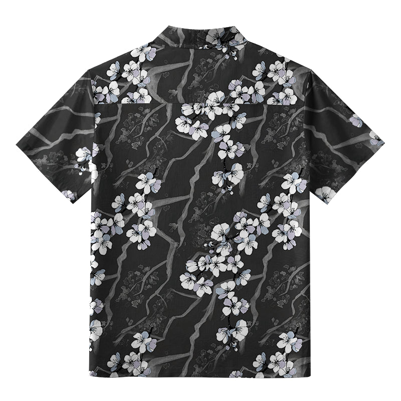 Sakura With Branches Aloha Hawaiian Shirt