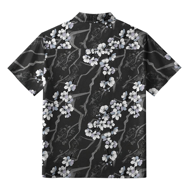 Sakura With Branches Aloha Hawaiian Shirt