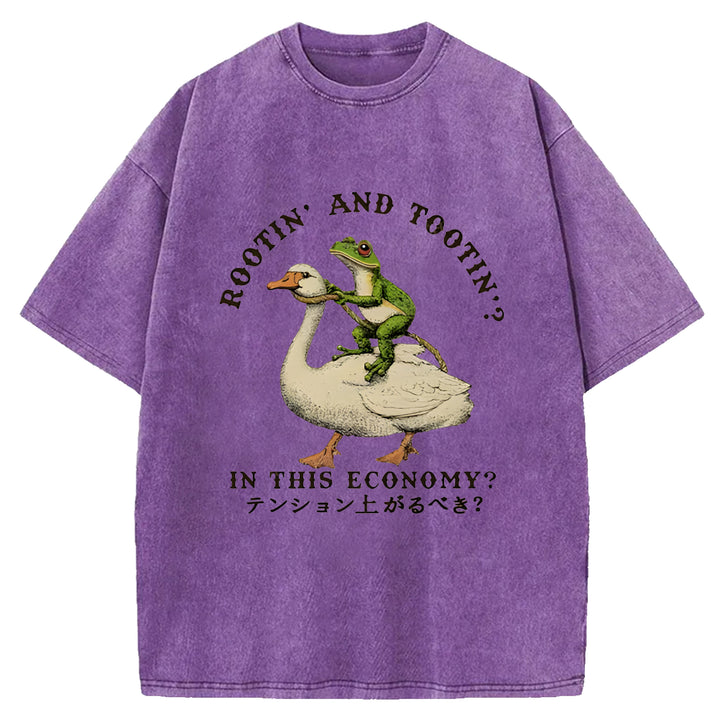 Should I Be Excited Vintage Washed Crew Neck T-Shirt