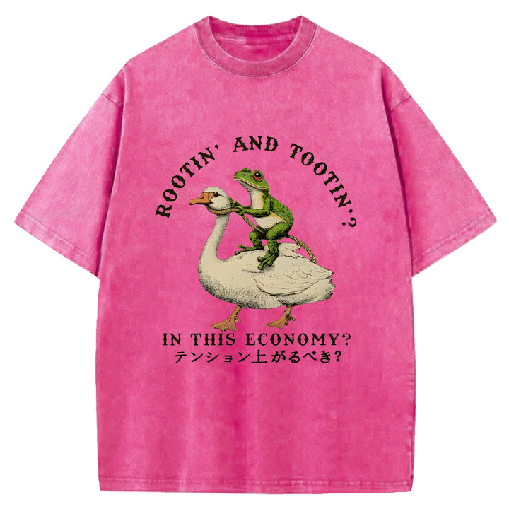 Should I Be Excited Vintage Washed Crew Neck T-Shirt