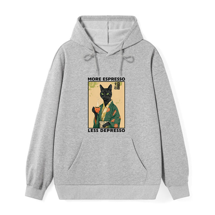 More Caffeine Less Sadness Classic Hoodie