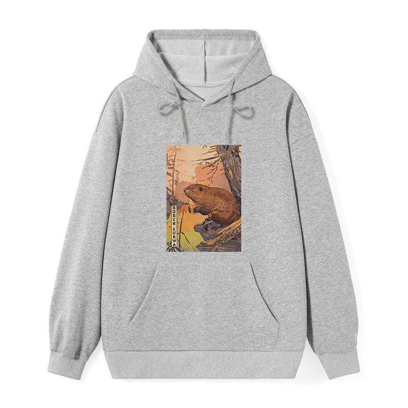 Beaver By The River Classic Hoodie