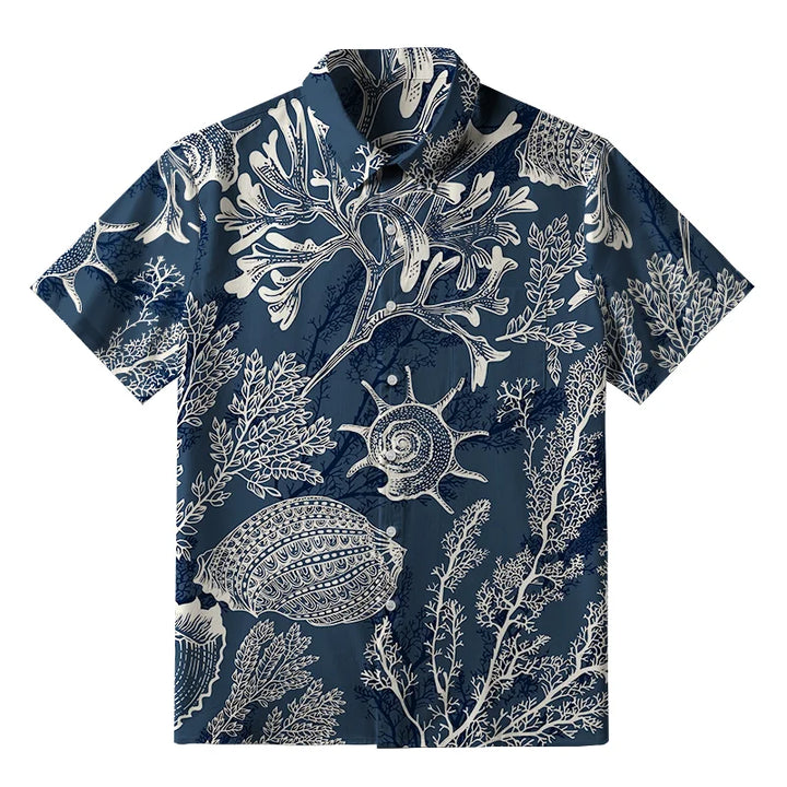 Marine Mystery Button-up Shirt