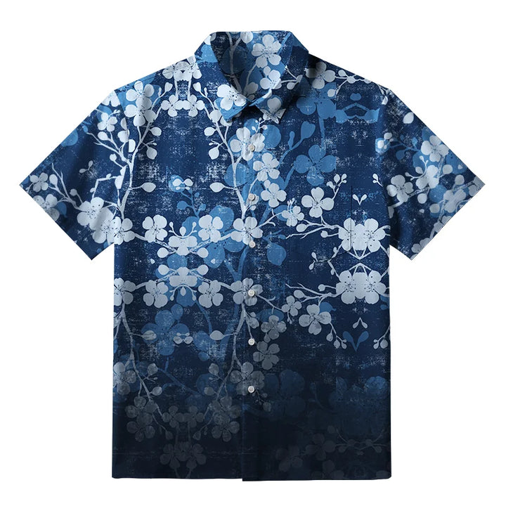 Midnight Blossoms Button-up Shirt