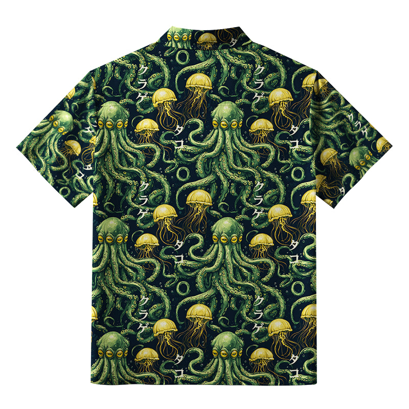 Mystical Octopus Button-up Shirt