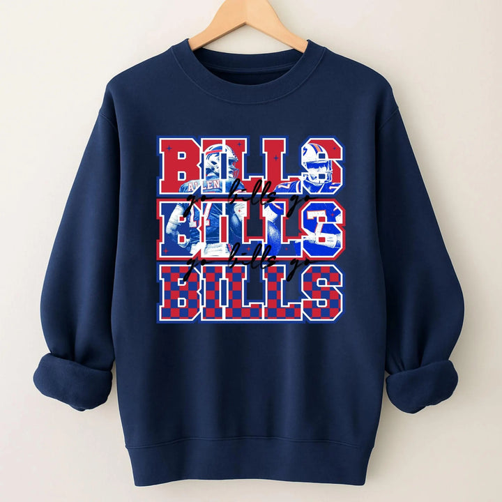 Be Good Do Good Go Bills Long Sleeve Casual Top