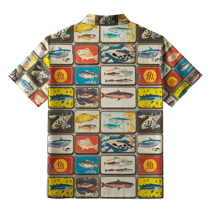Vintage Fish Collection Button-up Shirt
