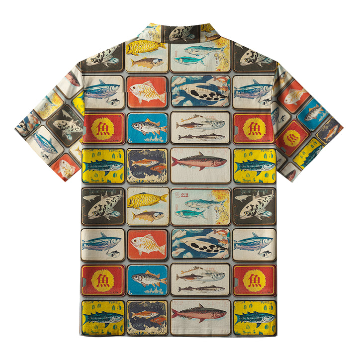 Vintage Fish Collection Button-up Shirt