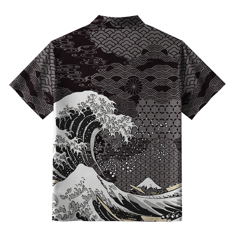 Great Wave Off Fuji Button-up Shirt