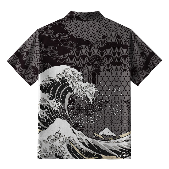 Great Wave Off Fuji Button-up Shirt
