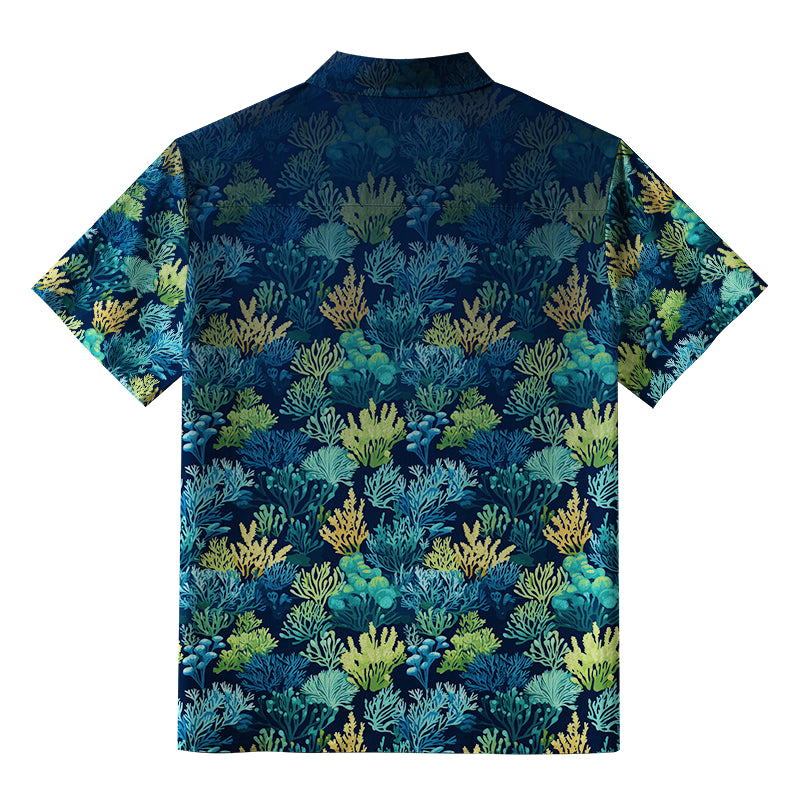 Underwater Coral Reef Button-up Shirt