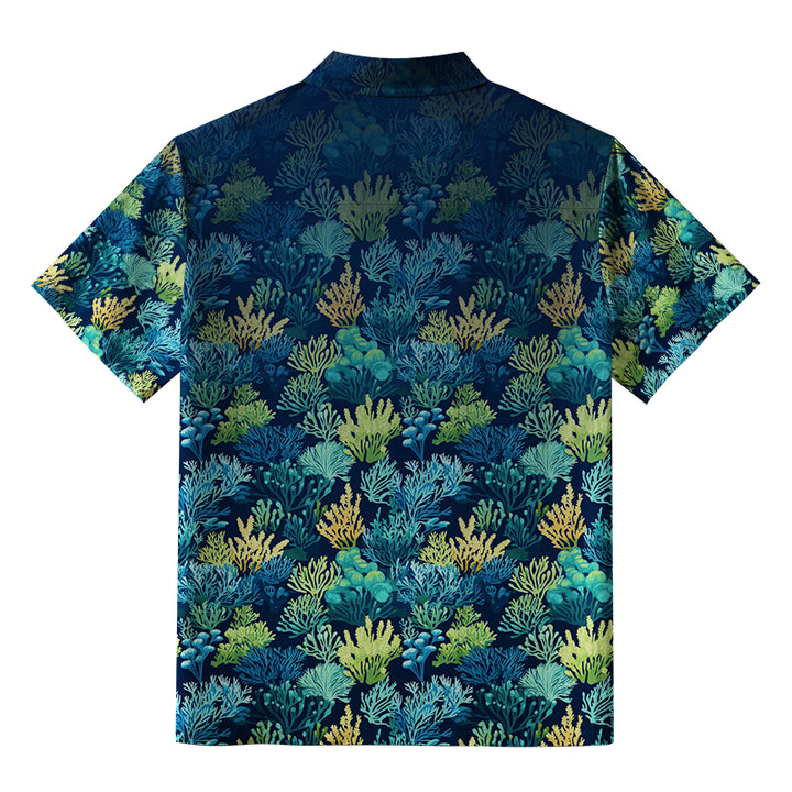 Underwater Coral Reef Button-up Shirt