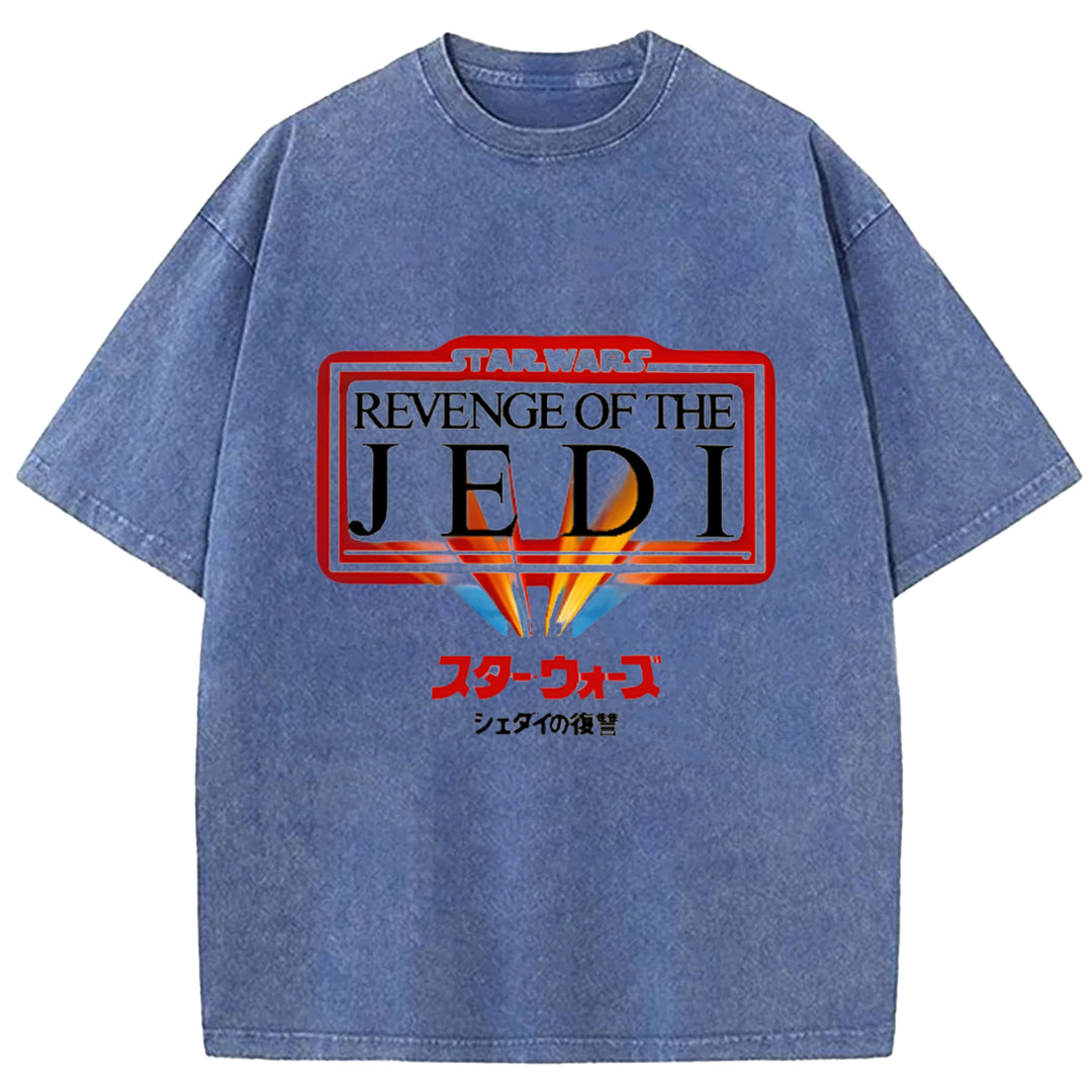 Star Wars Vintage Japanese Washed Crew Neck T-Shirt