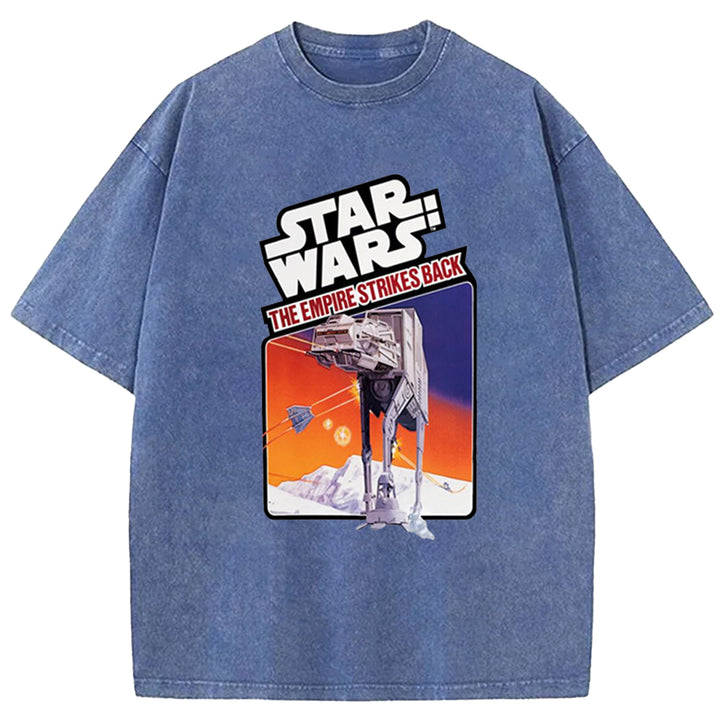 Star Wars Vintage Japanese Washed Crew Neck T-Shirt