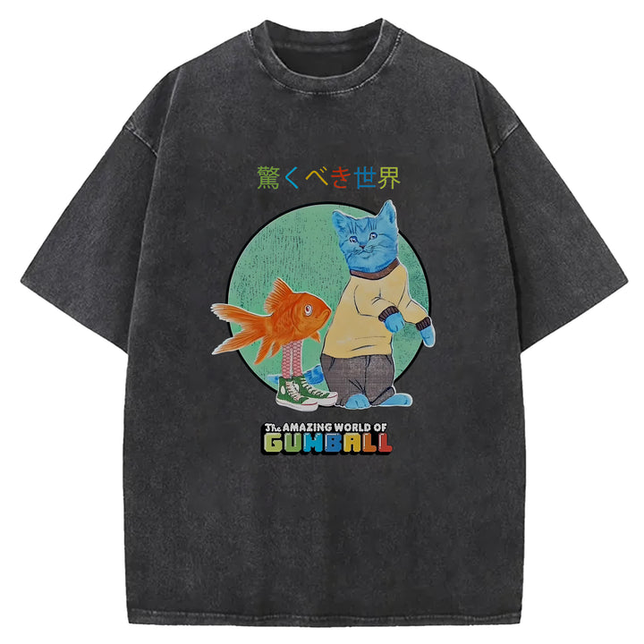 Amazing World Wash Crew Neck T-Shirt