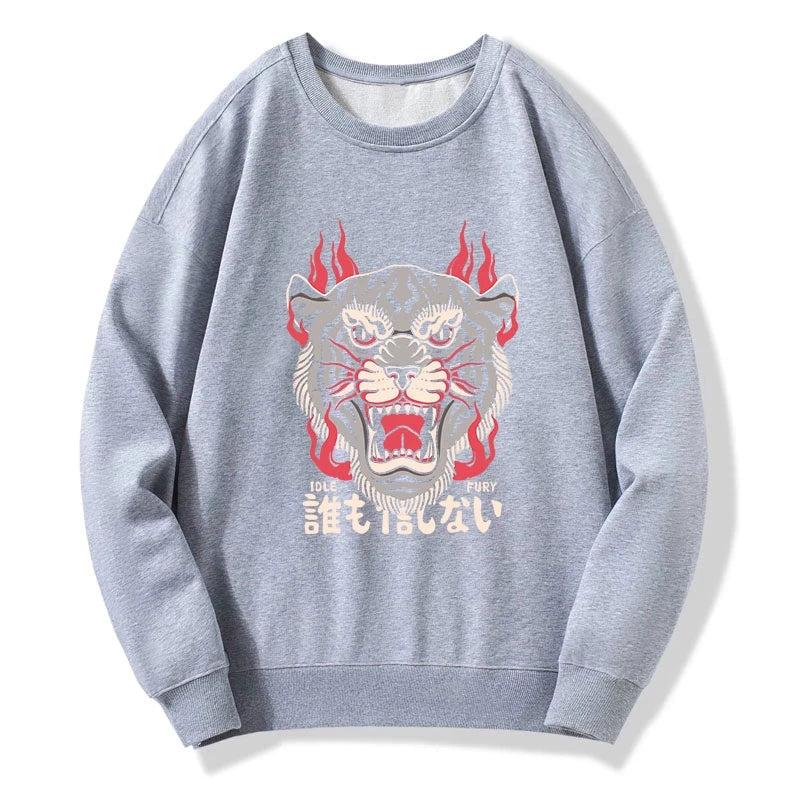 Retro Tiger Japanese Sweatshirt