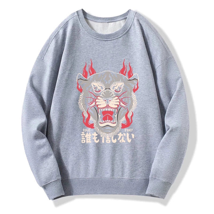 Retro Tiger Japanese Sweatshirt