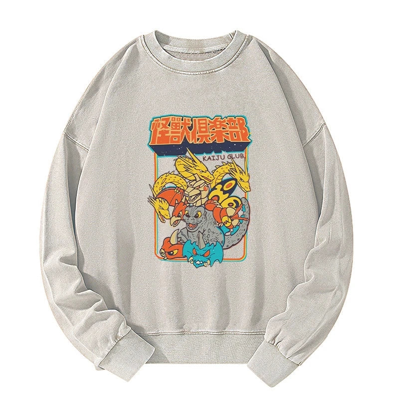Kaiju Club Japanese Washed Sweatshirt