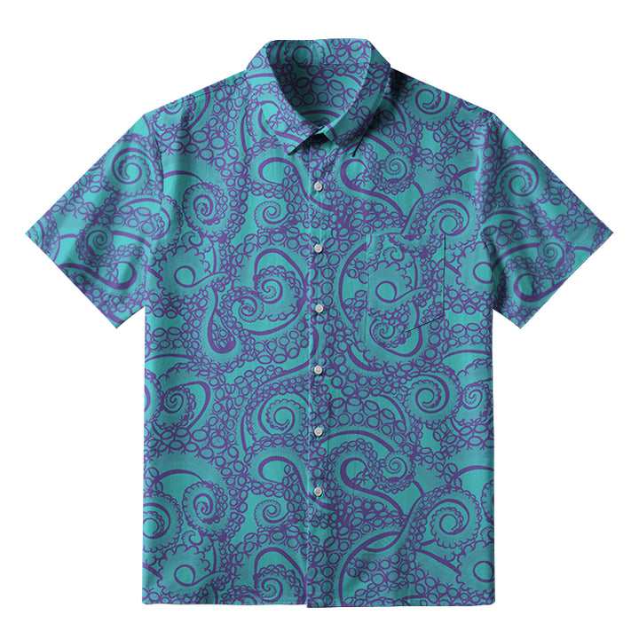 Octopus Tentacles Button-up Shirt