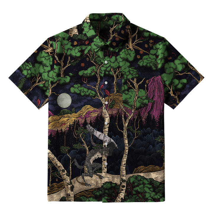 Horrible Ghoul Button-up Shirt