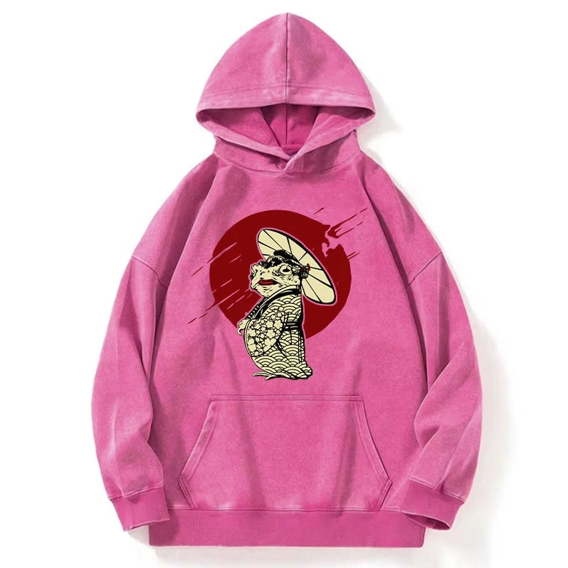 Frog Monster Washed Hoodie