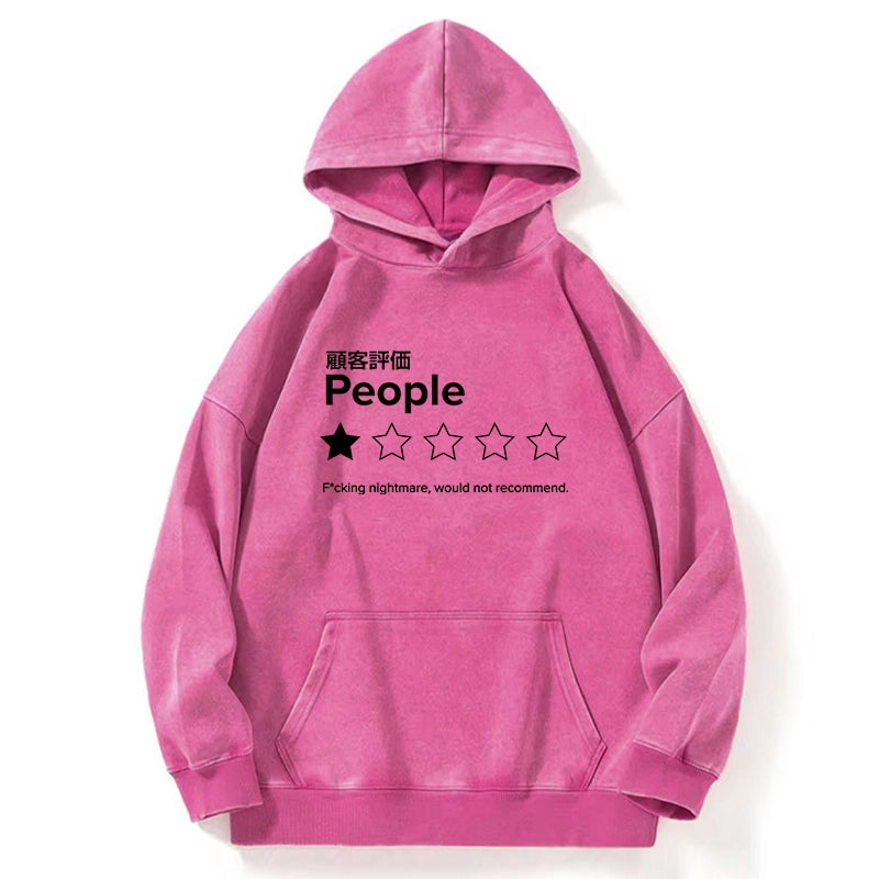 Evaluation People Washed Hoodie