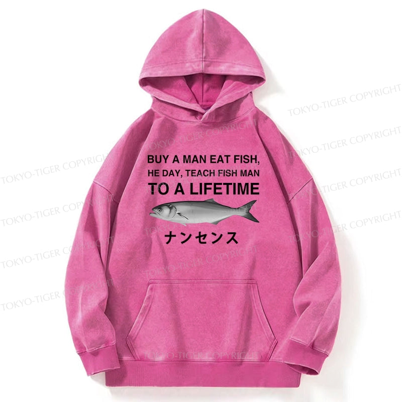 Funny To A Lifetime Washed Hoodie