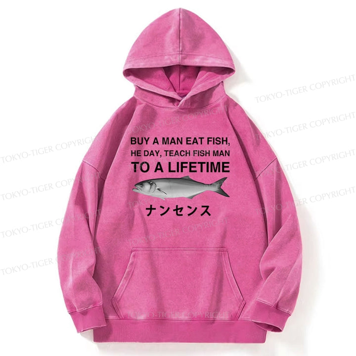 Funny To A Lifetime Washed Hoodie
