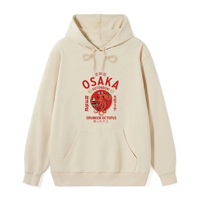 Drunken Octopus Japan Classic Hoodie