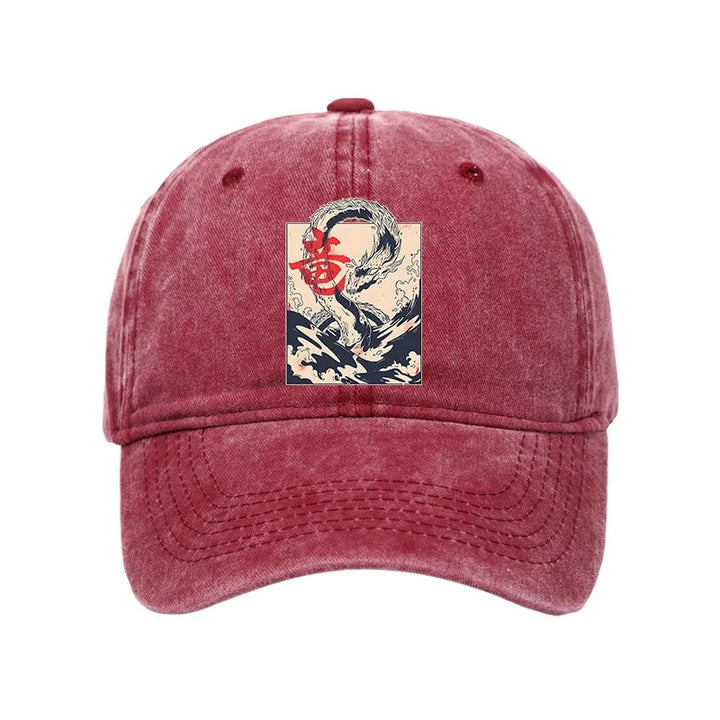 Sea Dragon Japanese Washed Cap