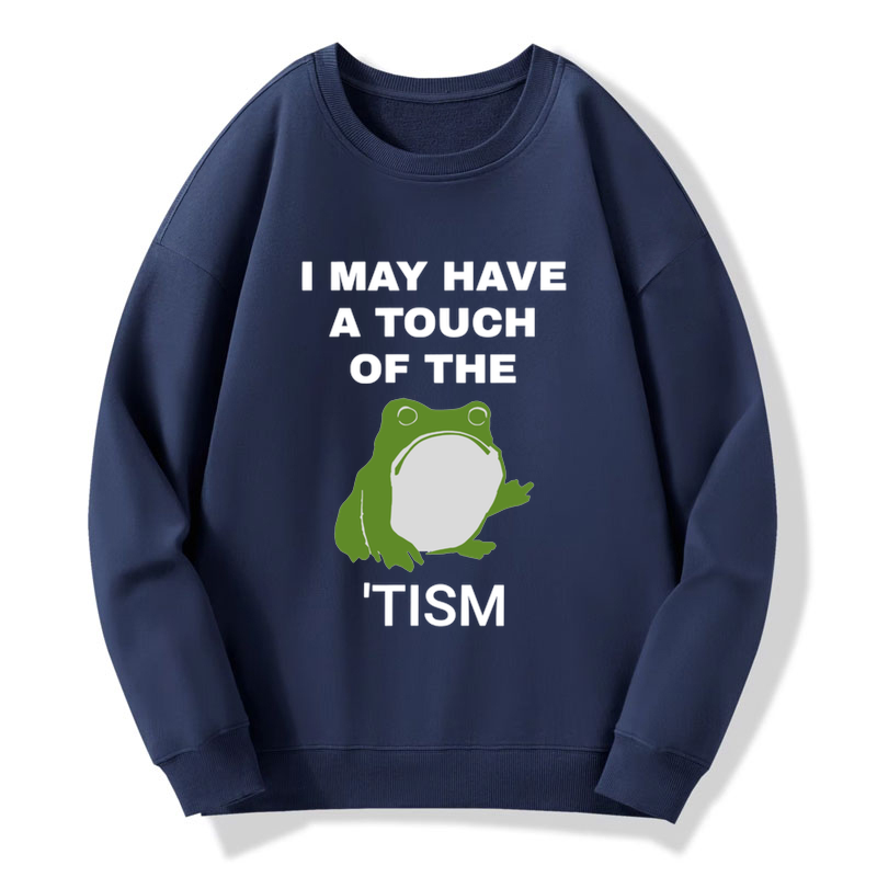Funny Frog Flipping The Bird Sweatshirt