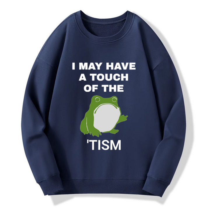 Funny Frog Flipping The Bird Sweatshirt