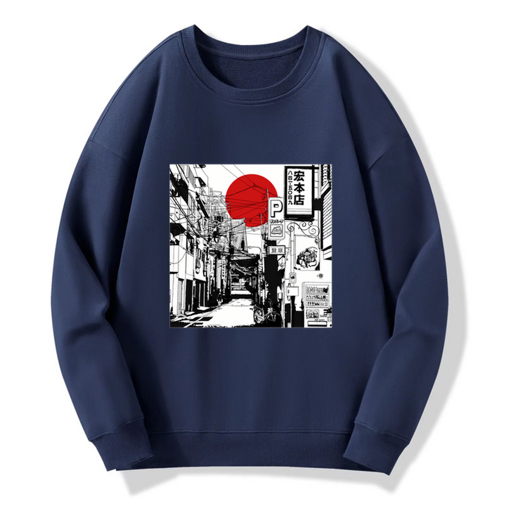 Sunrise On The Street Sweatshirt