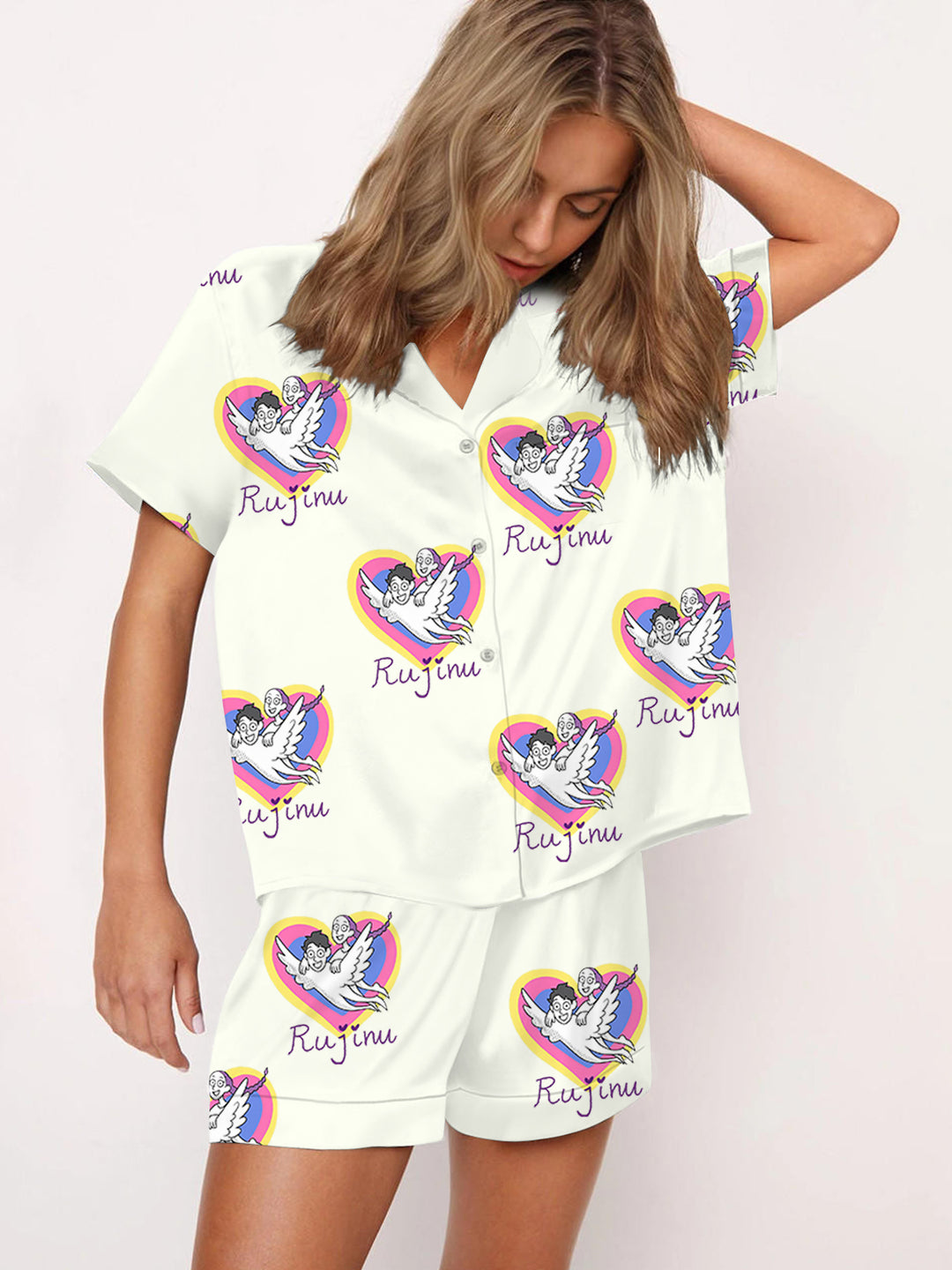 Women's Kpop Demon Hunters Tiger Pajama Set