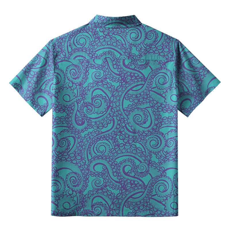 Octopus Tentacles Button-up Shirt
