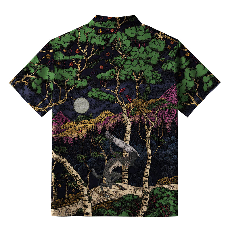 Horrible Ghoul Button-up Shirt