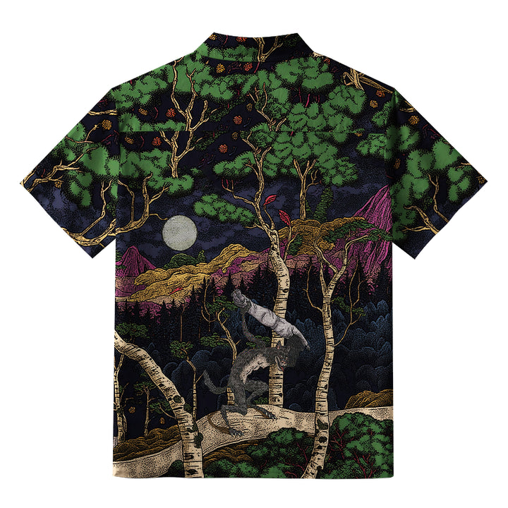 Horrible Ghoul Button-up Shirt