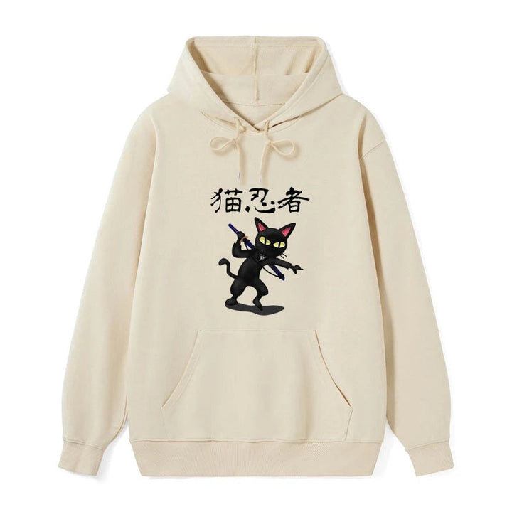 Ninja Cat Classic Hoodie
