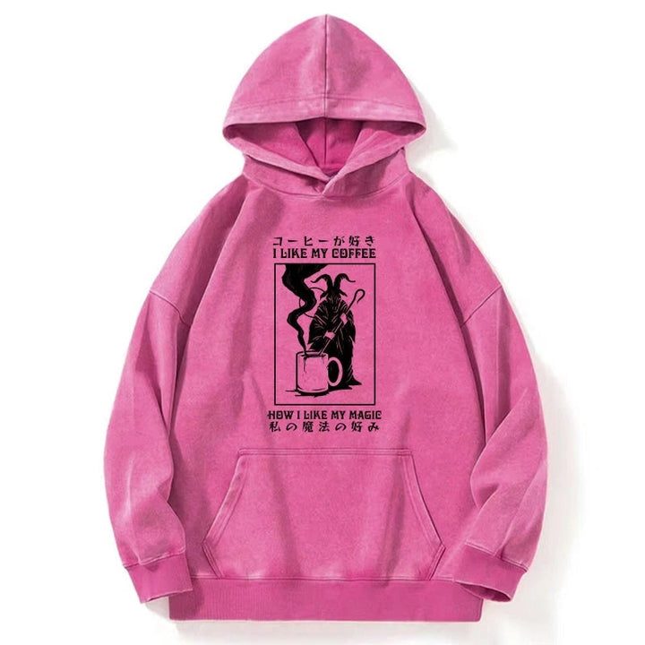 I Like My Coffee Washed Hoodie