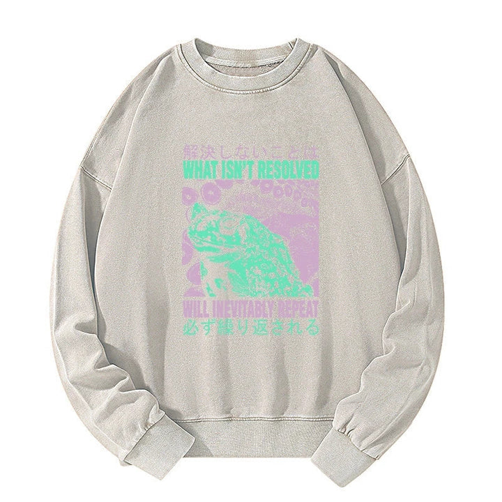 What Ist Resolved Forg Washed Sweatshirt
