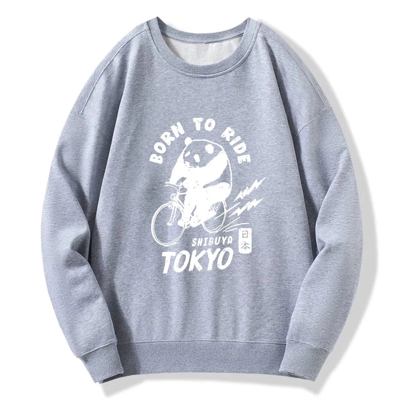 Pandas Ride Bicycles Sweatshirt
