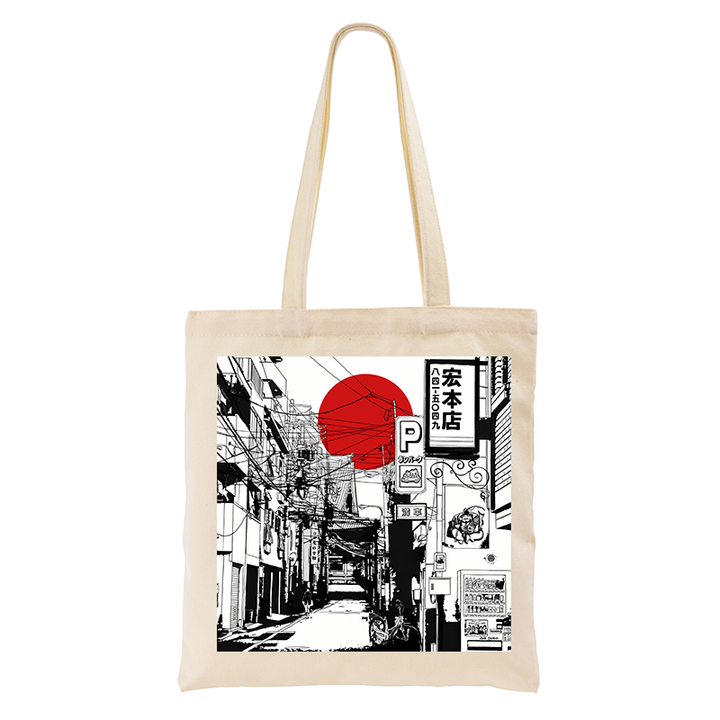 Sunrise On The Street Tote Bag