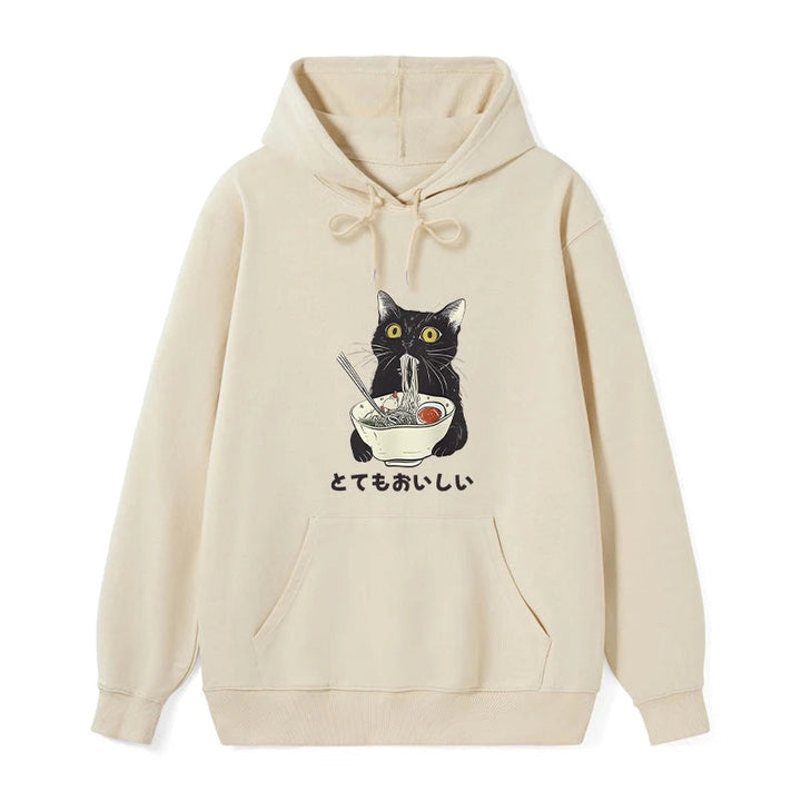 Cats Eat Ramen Noodles Classic Hoodie