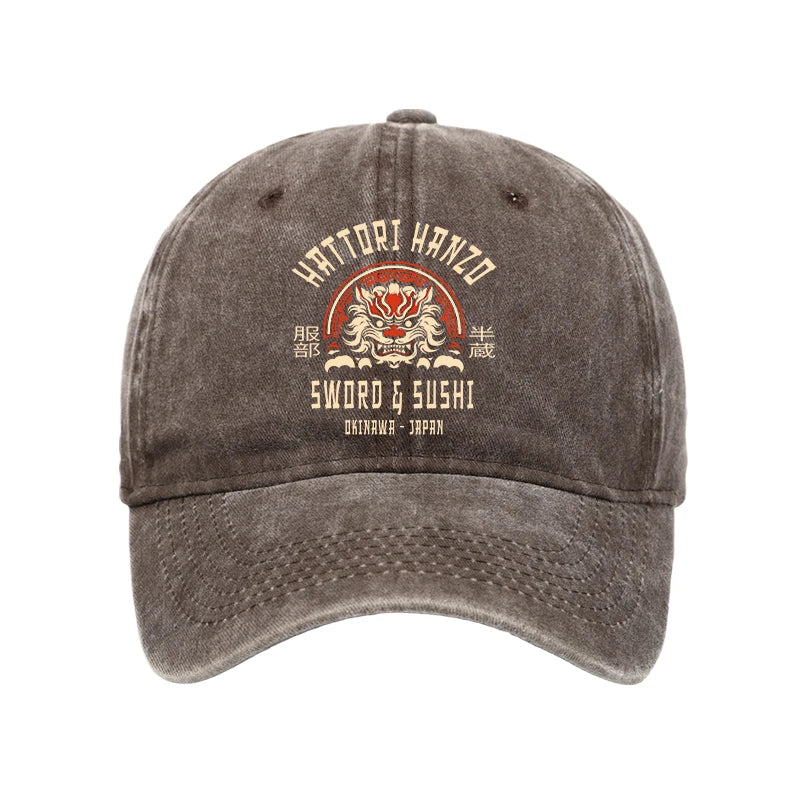 Hattori Hanzo Sword Washed Cap