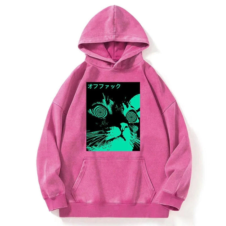 Cool Cat Japanese Washed Hoodie