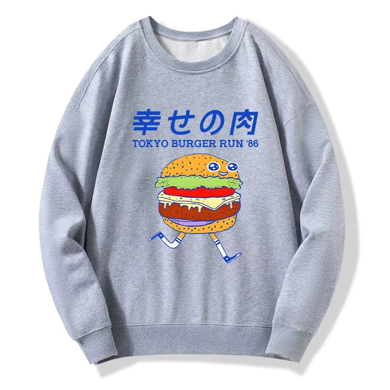 Tokyo Burger Run Japanese Sweatshirt