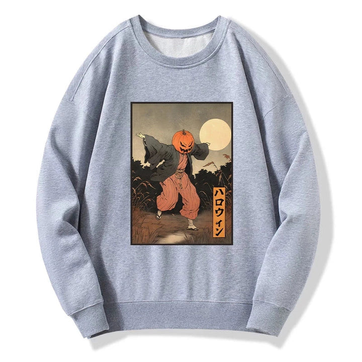 Japanese Pumpkin Monster Sweatshirt