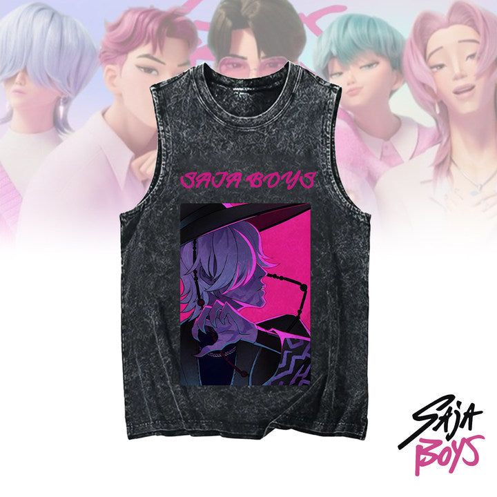 Huntrix Kpop Demon Washed Tank