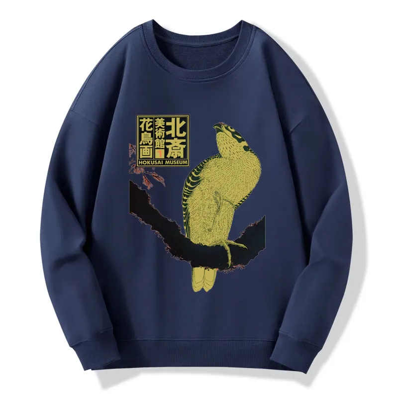 Hokusai Museum Flower And Bird Sweatshirt