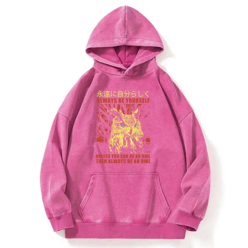 Always Be Yourself Japanese Washed Hoodie
